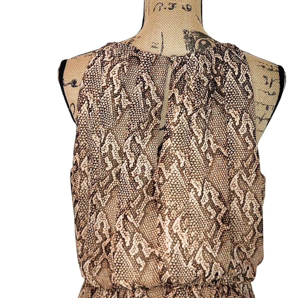 Lauren Ralph Lauren Python Print Blouson Georgett… - image 5